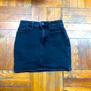 BDG Black Mini-Skirt, size 0